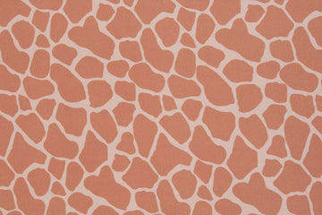 Viskose Webware, "Ampfing" by Swafing, Animal print, apricot, 0,5 m